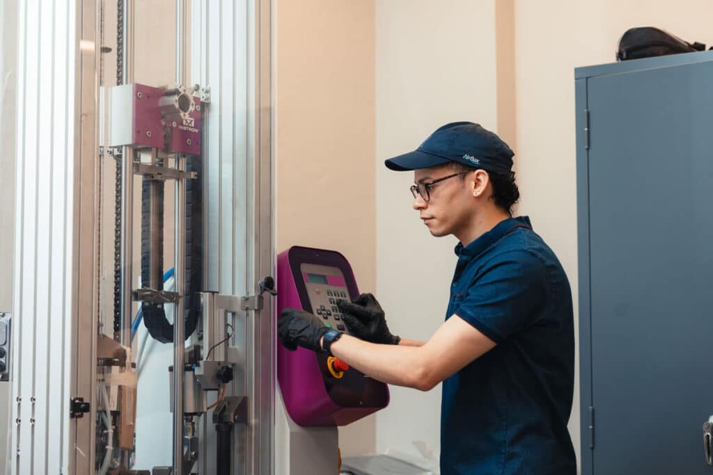 Grad student working at Innovation South