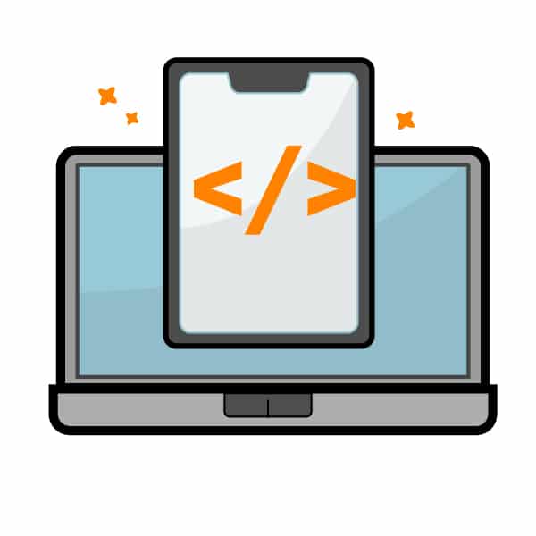 Icon representing software engineering