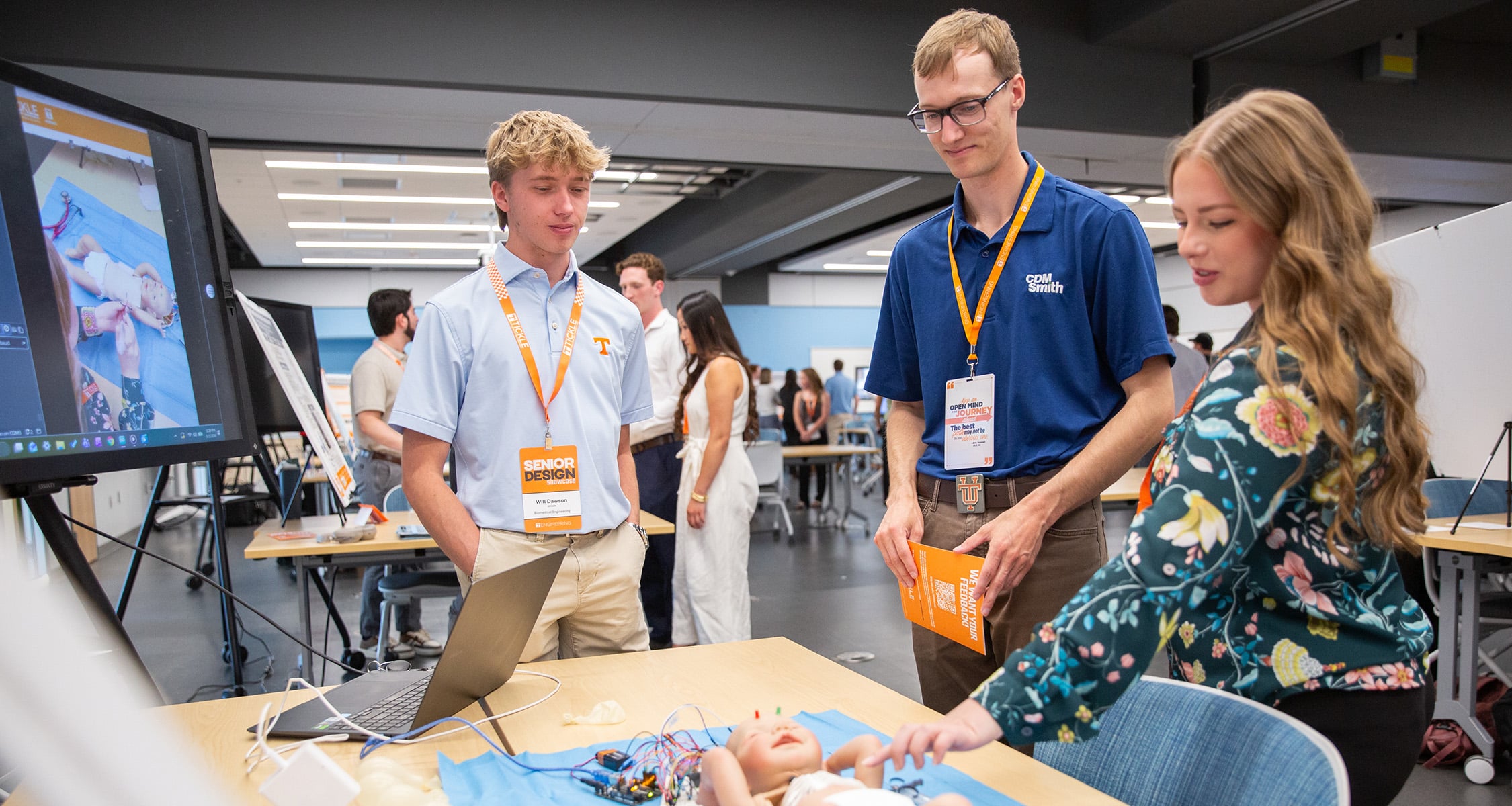 Senior Design Teams Create Pediatric Chest Tube Trainers for College of Nursing