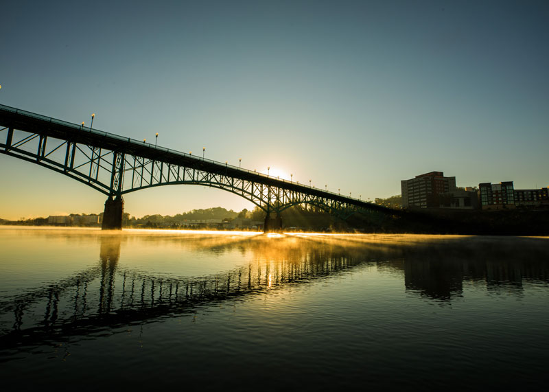 TN River during sunrise