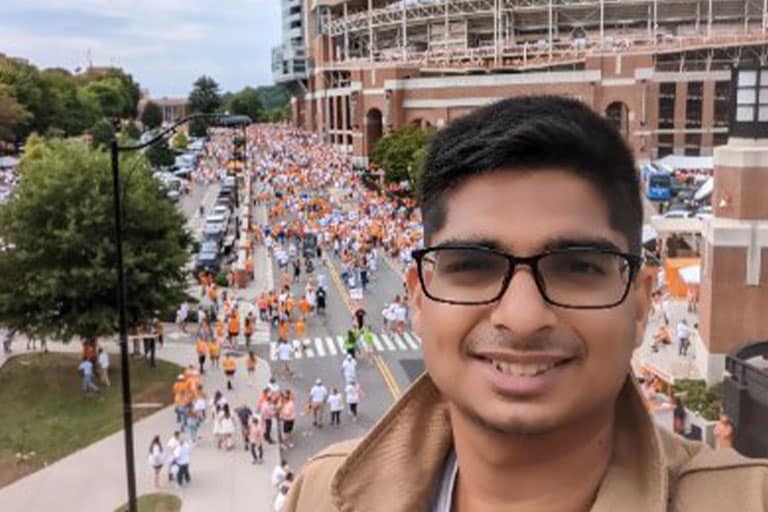 Aniirudh Ramesh at Neyland Stadium