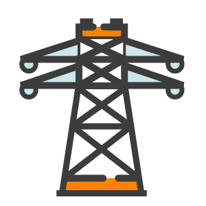 Energy Tower Icon