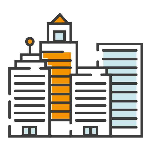 City scene icon