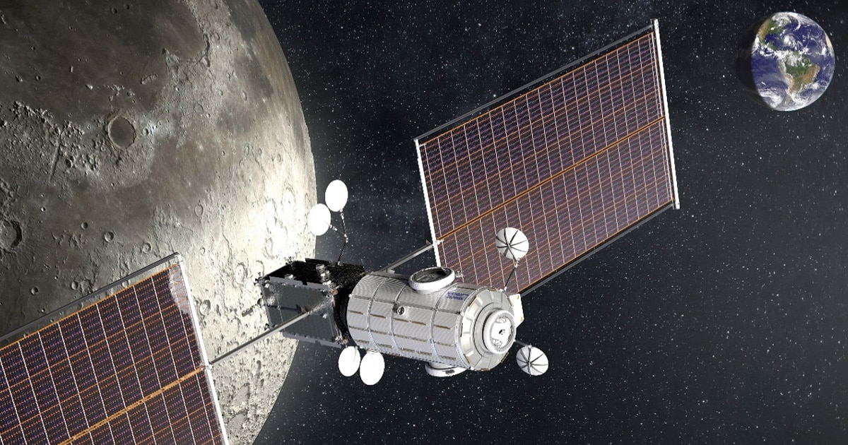 Rendered Image of HALO – Outside View