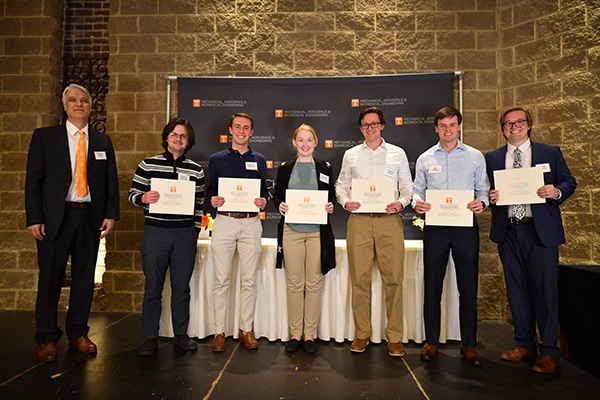 Outstanding Senior Award winners