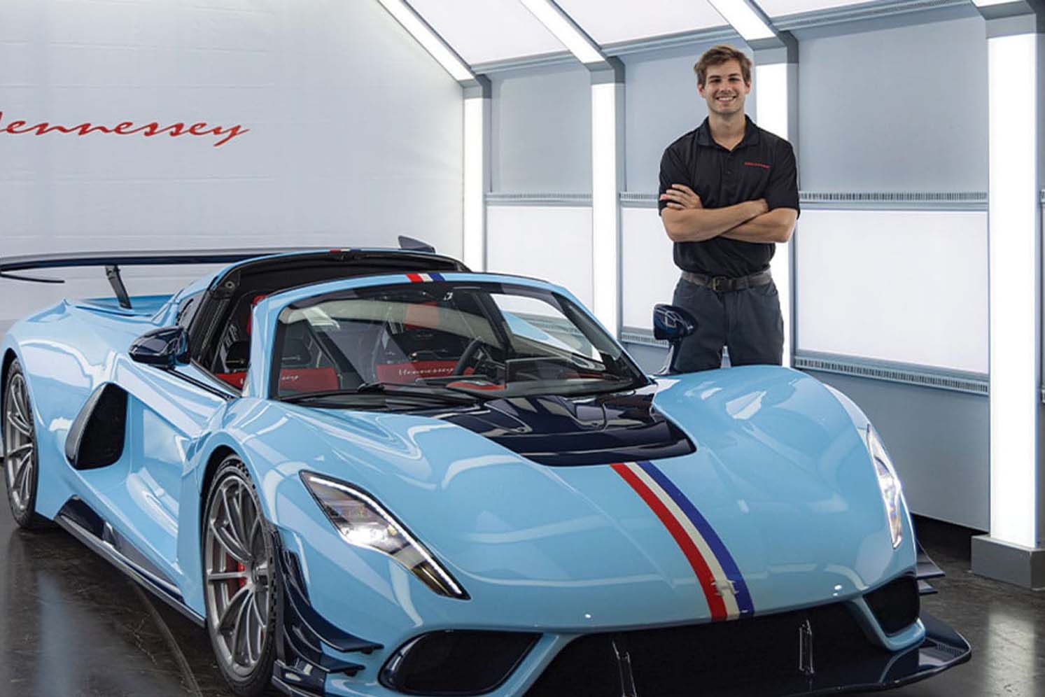 Student on co-op assignment