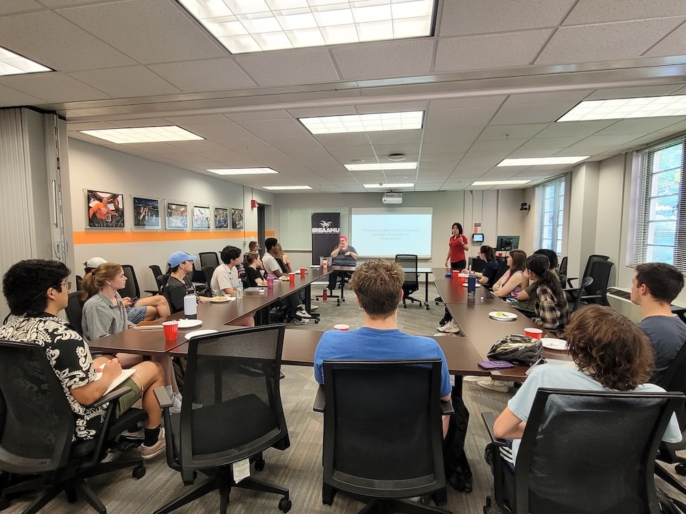 IREAAMU students learning in the classroom