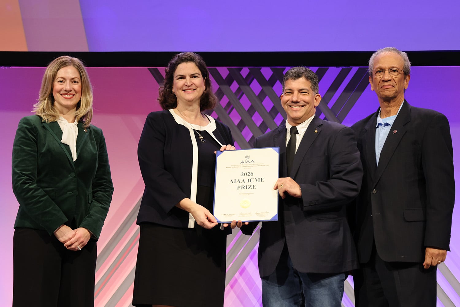 TerMaath Awarded AIAA ICME Prize for Groundbreaking Research