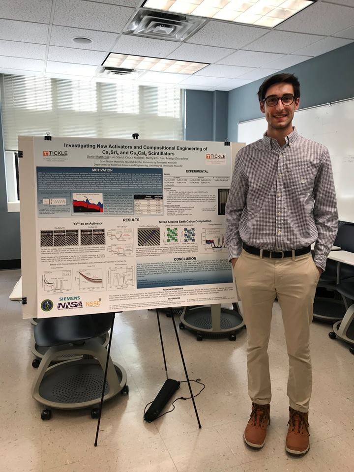 Daniel Rutnam Student of the Month: Daniel Rutstrom - Materials Science and Engineering