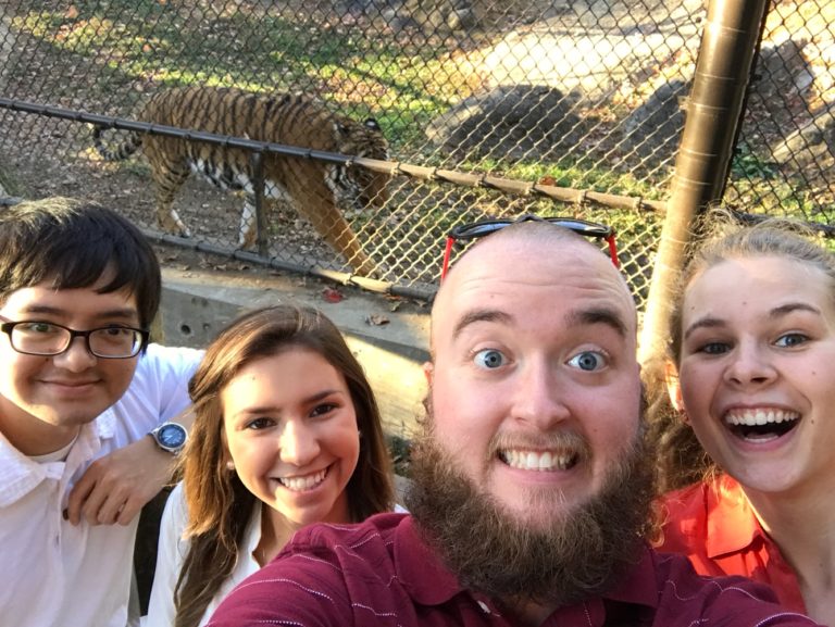 Madeline with her classmates
