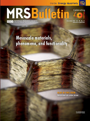 MRS Bulletin Cover November 2015