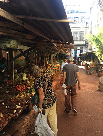 Market in Cuba