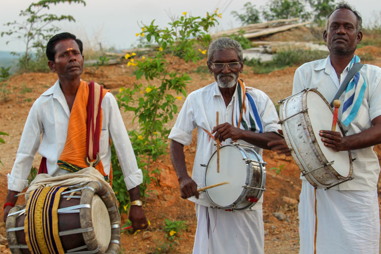Musicians from Indian Village