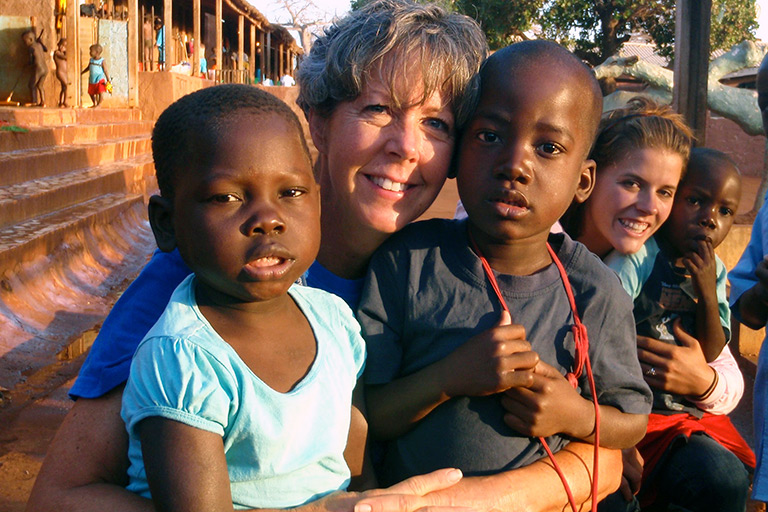 Angie Cannon in Mozambique
