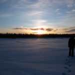 Sunrise in Inari, Finland
