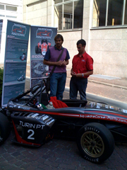 Exhibition by Automotive Engineering Students