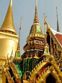 Golden Temple in Thailand