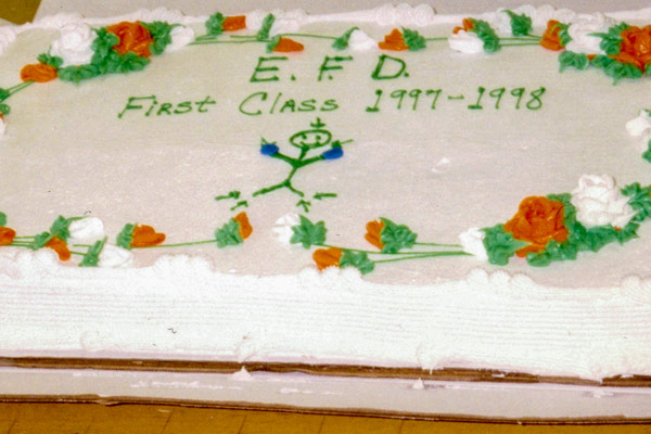 Cake from Graduation Celebration for the First Class