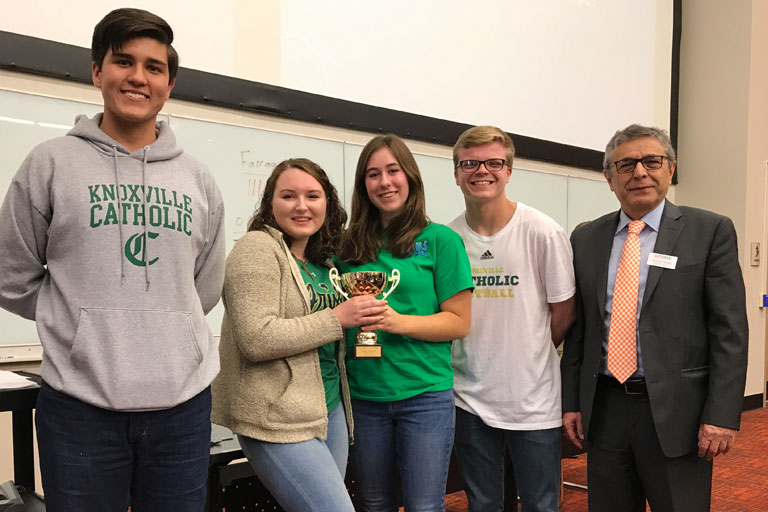 Winners of this Year's Quiz Bowl