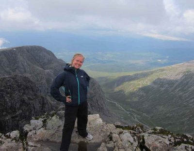 Alysse Ness in Scotland