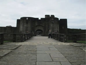 Aaron Young at Caerphilly Castle