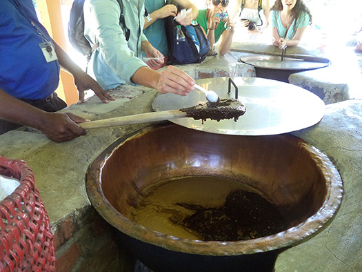 Molasses Being Made