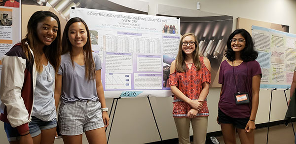 ISE Governor’s School students participated in several poster sessions to show off what they learned over the course of the month.