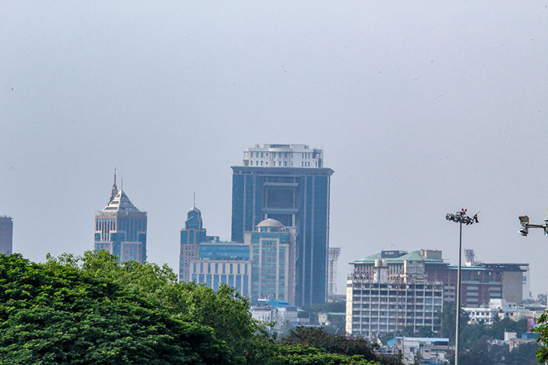 Skyline of Bangalore, India