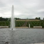 Fountain in the Sans Soucci gardens