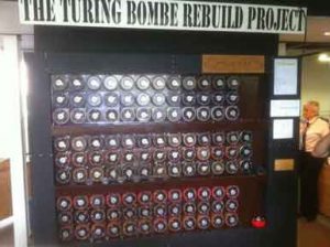 Turing's bombe code-breaking machine