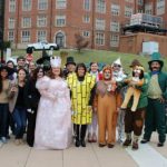 The Department of Chemical and Biomedical Engineering selected The Wizard of Oz as their costume theme.