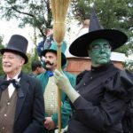 Former CBE administrative coordinator Rita Gray (who is not at all wicked) portrayed the Wicked Witch and Professor Pete Counce was the Wizard for CBE's costume theme.