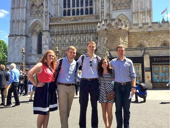 Students Visit Westminster Abbey in London