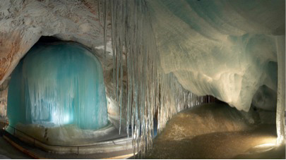 Ice Caves in Werfen, Austria