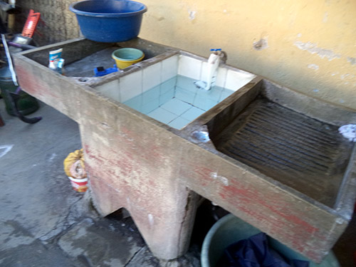 Pila Sink in Guatemala