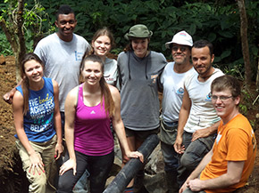 College of Engineering Students in Costa Rica