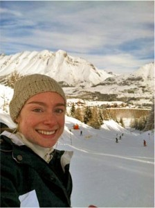 Kelsey Henderson Skiing