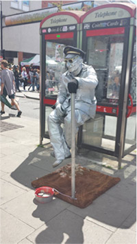 Street Performer in London