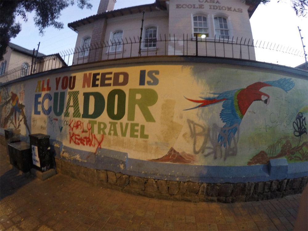 Street Art in Ecuador
