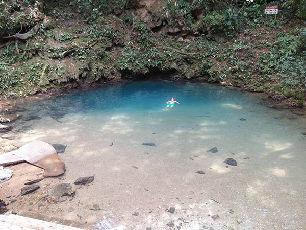Swimming Hole in Belize