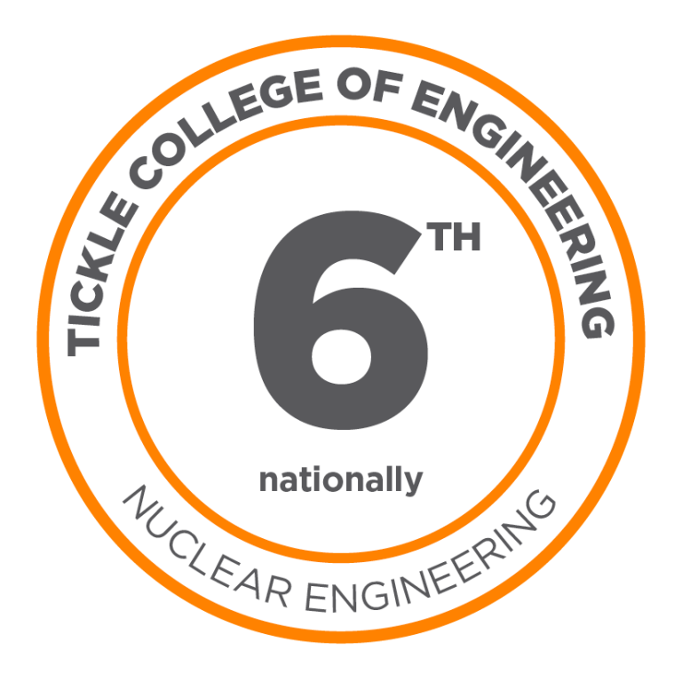 Nuclear Engineering Ranked 6th Nationally
