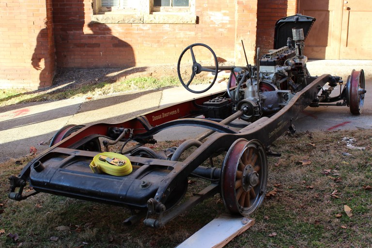 Chassis Removed from Estabrook Hall