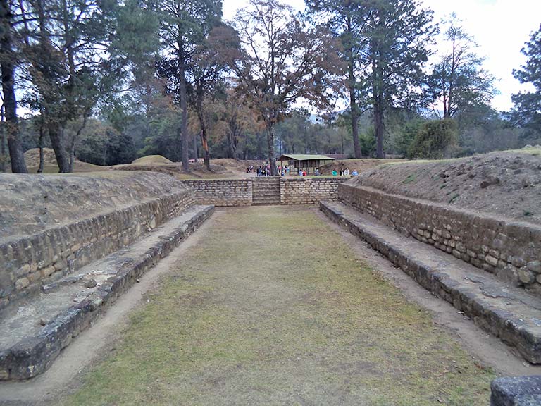 Ancient Mayan Ball Court
