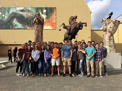 Group Photo at Harry Potter Studios