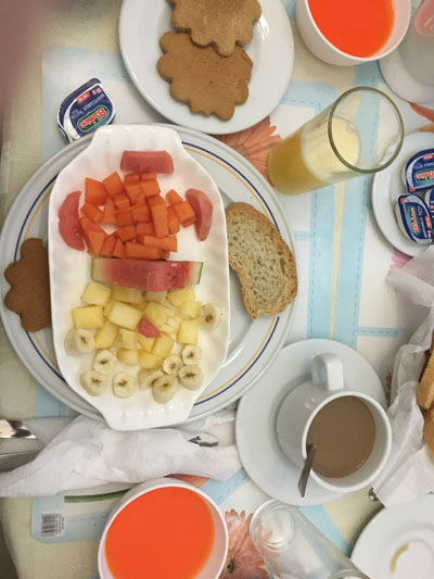 Breakfast in Cuba