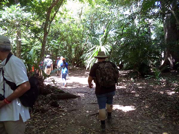 Robert Nickle Hiking in Guatemala
