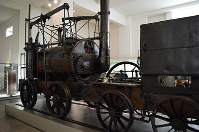 The world’s oldest steam locomotive.