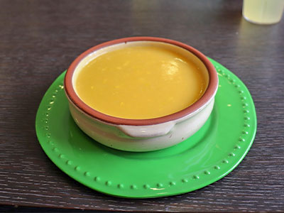 Soup at Biloxi in Ecuador