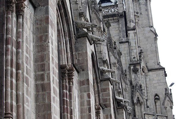 Critter Gargoyles on Cathedral