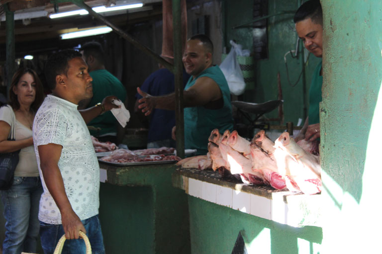 Meat and Fish Market in Cuba
